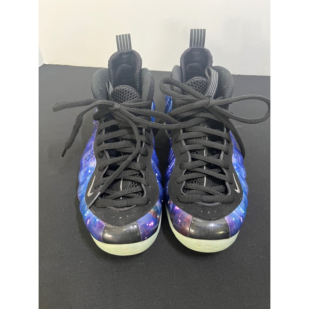 Nike Air Foamposite One Galaxy Basketball Shoes Black Blue Purple 521286-800